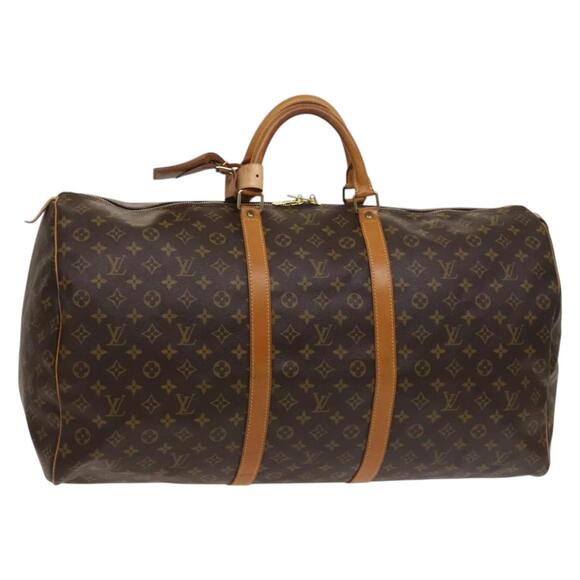 LOUIS VUITTON Monogram Keepall 60 Boston Bag M41422 - Picture 1 of 16